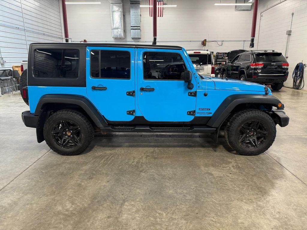 used 2018 Jeep Wrangler JK Unlimited car, priced at $18,224