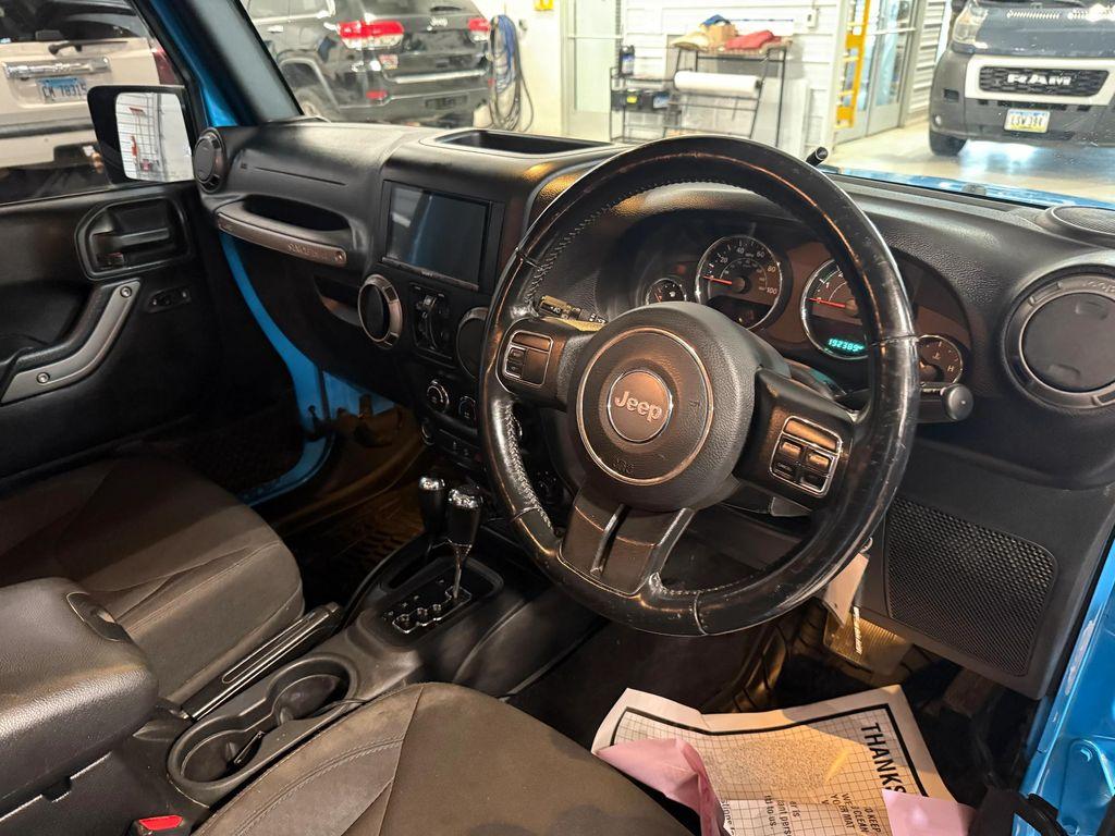 used 2018 Jeep Wrangler JK Unlimited car, priced at $18,224