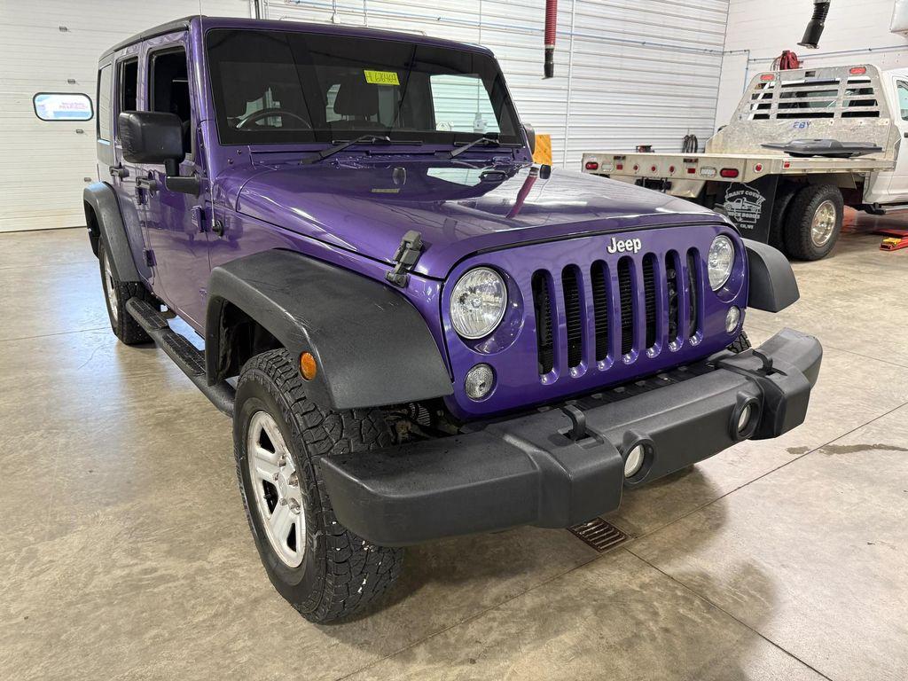 used 2017 Jeep Wrangler Unlimited car, priced at $18,778