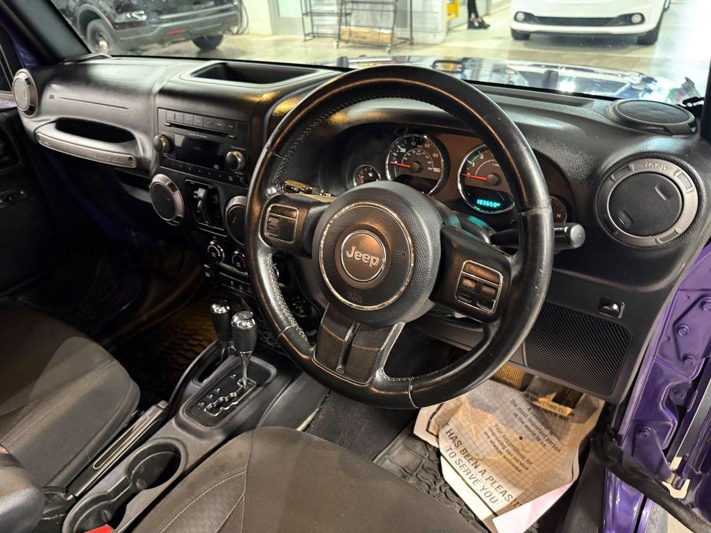 used 2017 Jeep Wrangler Unlimited car, priced at $18,778
