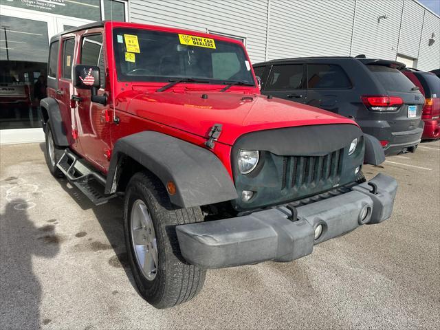 used 2017 Jeep Wrangler Unlimited car, priced at $22,944