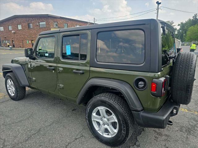 used 2021 Jeep Wrangler Unlimited car, priced at $30,277