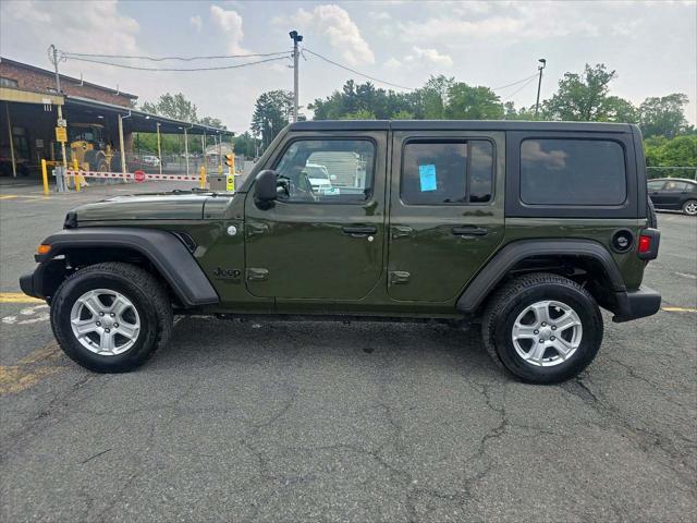 used 2021 Jeep Wrangler Unlimited car, priced at $30,277