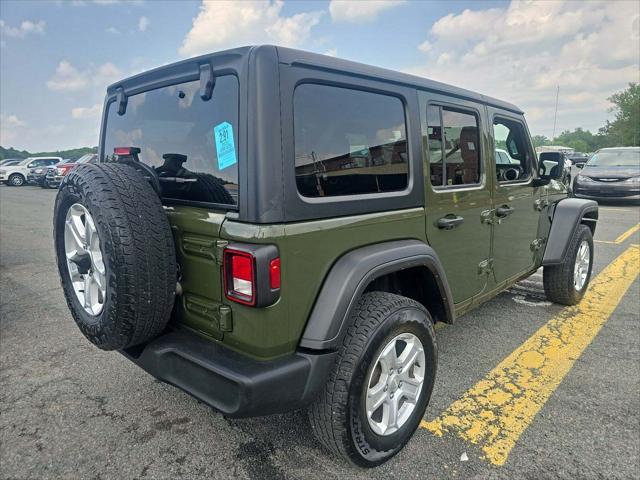 used 2021 Jeep Wrangler Unlimited car, priced at $30,277