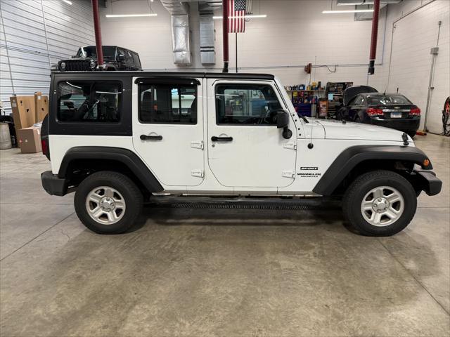 used 2016 Jeep Wrangler Unlimited car, priced at $21,884