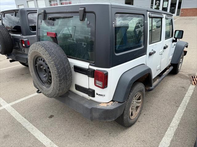used 2016 Jeep Wrangler Unlimited car, priced at $21,884