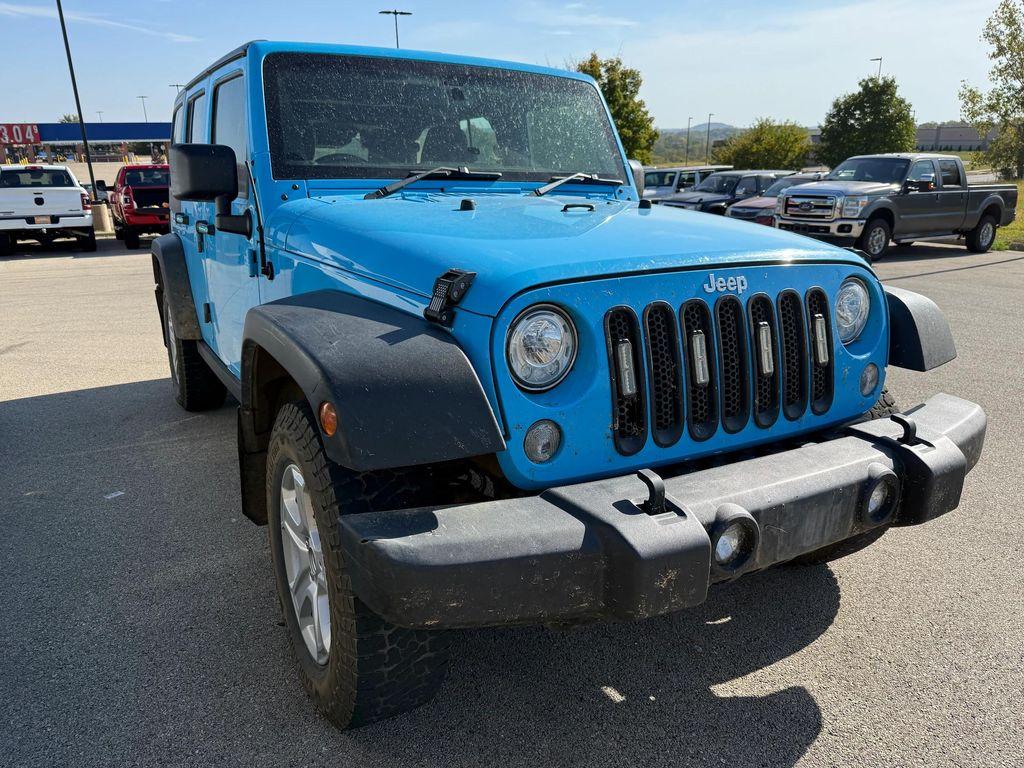 used 2018 Jeep Wrangler JK Unlimited car, priced at $18,746