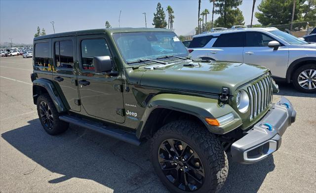 used 2022 Jeep Wrangler Unlimited 4xe car, priced at $33,478