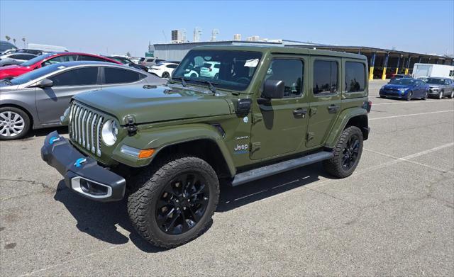 used 2022 Jeep Wrangler Unlimited 4xe car, priced at $33,478
