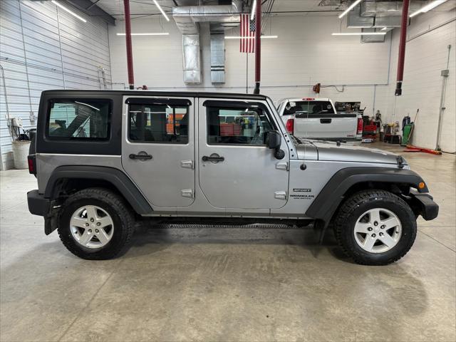 used 2017 Jeep Wrangler Unlimited car, priced at $18,631
