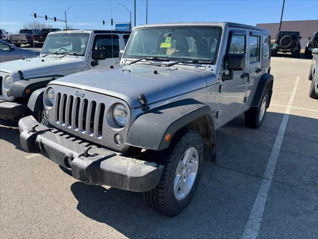 used 2017 Jeep Wrangler Unlimited car, priced at $18,631