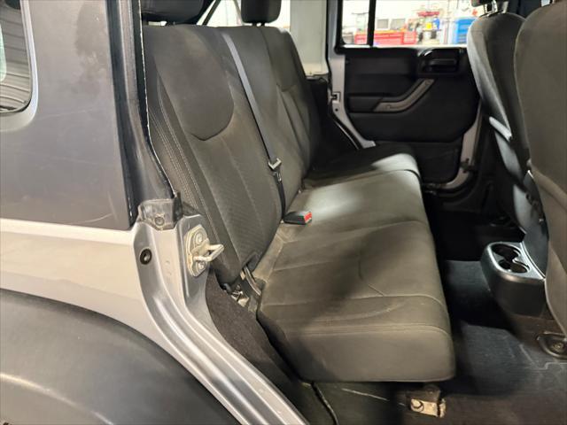 used 2017 Jeep Wrangler Unlimited car, priced at $18,631