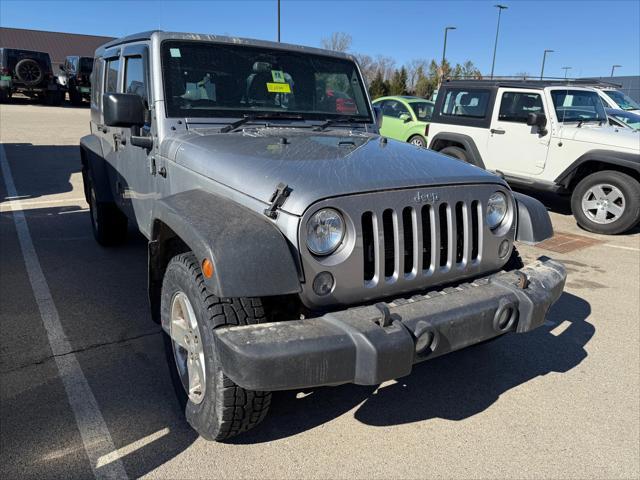 used 2017 Jeep Wrangler Unlimited car, priced at $18,631