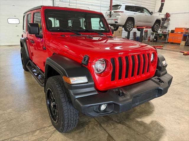 used 2021 Jeep Wrangler Unlimited car, priced at $30,482