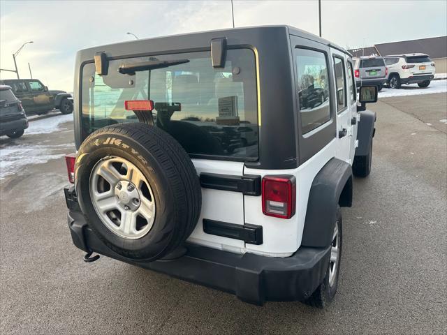 used 2018 Jeep Wrangler JK Unlimited car, priced at $21,978