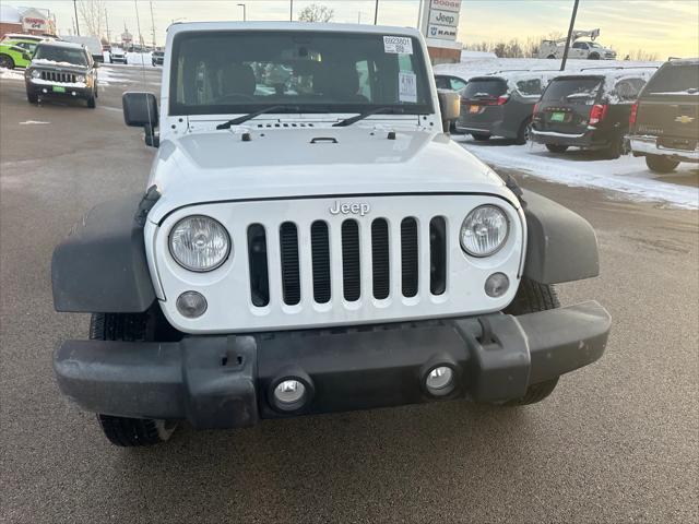 used 2018 Jeep Wrangler JK Unlimited car, priced at $21,978