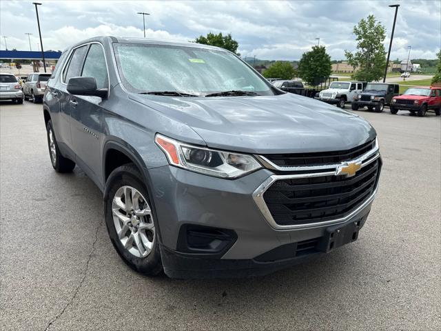 used 2021 Chevrolet Traverse car, priced at $22,842
