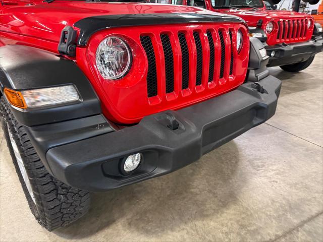 used 2021 Jeep Wrangler Unlimited car, priced at $34,314