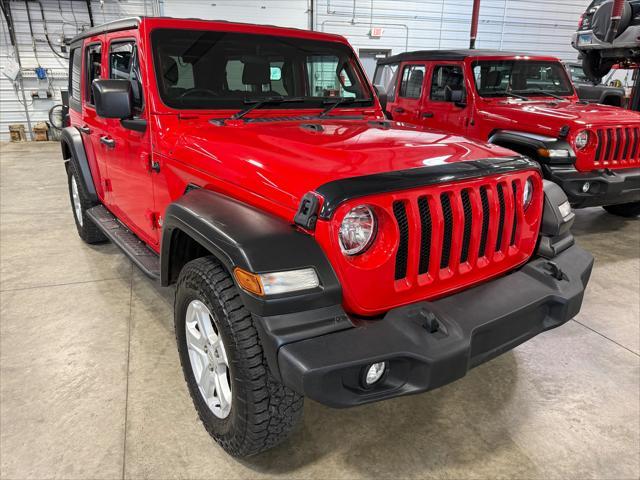 used 2021 Jeep Wrangler Unlimited car, priced at $34,314