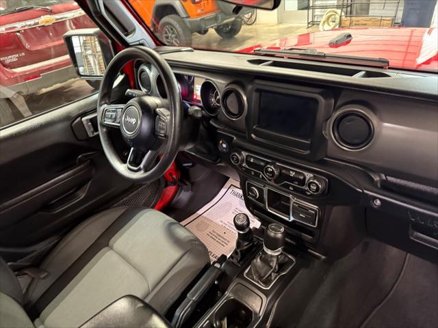 used 2022 Jeep Wrangler Unlimited car, priced at $26,554