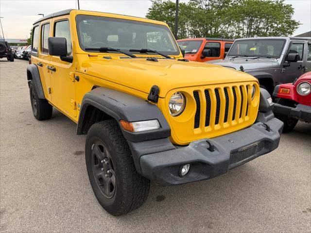used 2018 Jeep Wrangler Unlimited car, priced at $24,309
