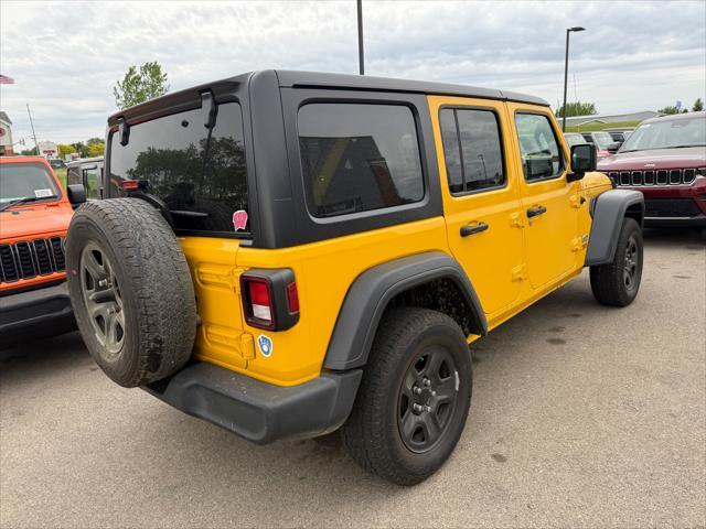 used 2018 Jeep Wrangler Unlimited car, priced at $24,309