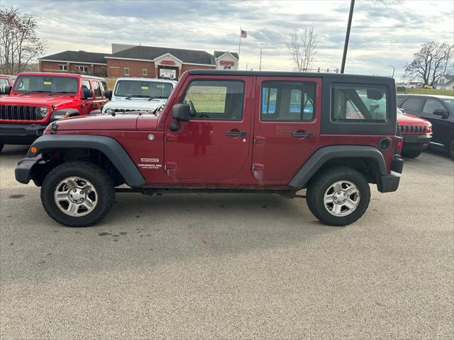 used 2013 Jeep Wrangler Unlimited car, priced at $14,867