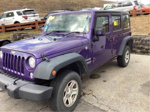 used 2017 Jeep Wrangler Unlimited car, priced at $18,604