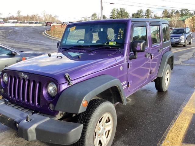 used 2017 Jeep Wrangler Unlimited car, priced at $18,604