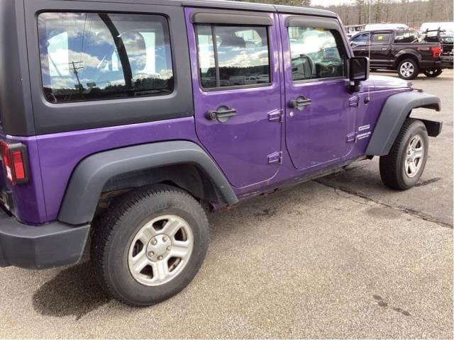 used 2017 Jeep Wrangler Unlimited car, priced at $18,604