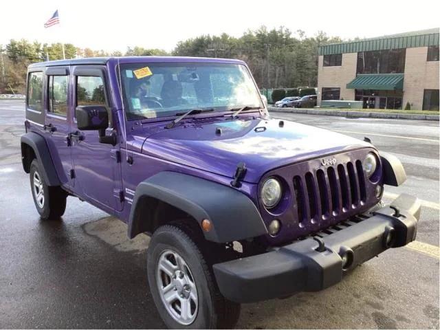 used 2017 Jeep Wrangler Unlimited car, priced at $18,604