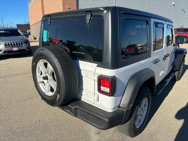 used 2021 Jeep Wrangler Unlimited car, priced at $35,228