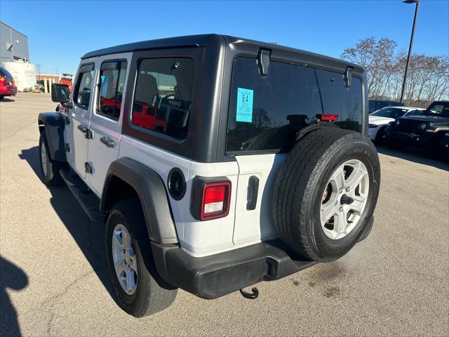 used 2021 Jeep Wrangler Unlimited car, priced at $35,228