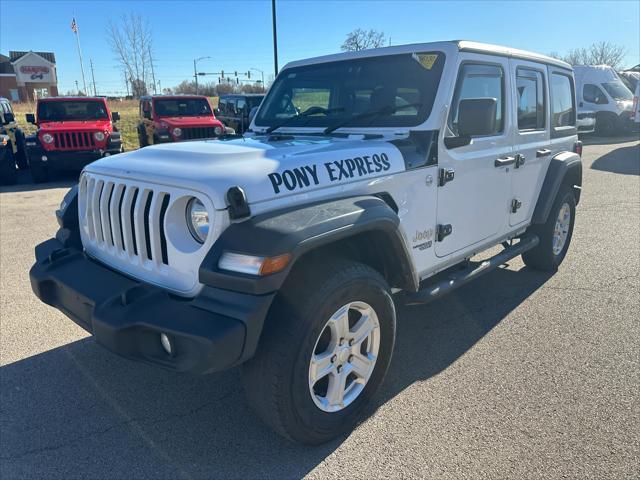 used 2021 Jeep Wrangler Unlimited car, priced at $35,228