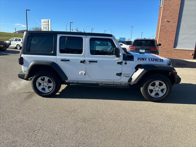 used 2021 Jeep Wrangler Unlimited car, priced at $35,228