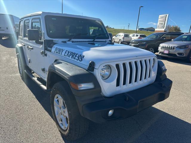 used 2021 Jeep Wrangler Unlimited car, priced at $35,228