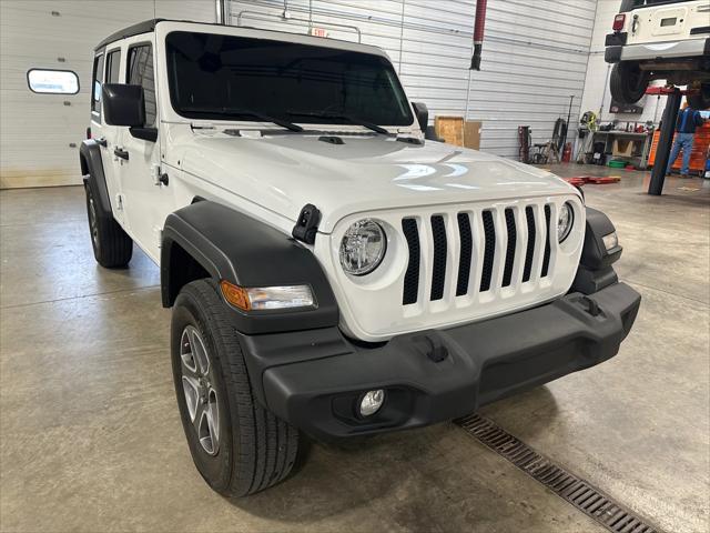 used 2022 Jeep Wrangler Unlimited car, priced at $28,736