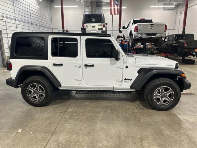 used 2022 Jeep Wrangler Unlimited car, priced at $28,736