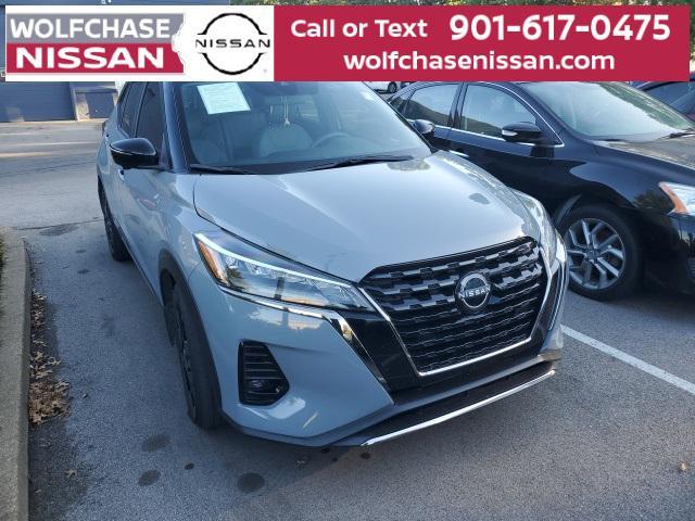 used 2022 Nissan Kicks car, priced at $18,588