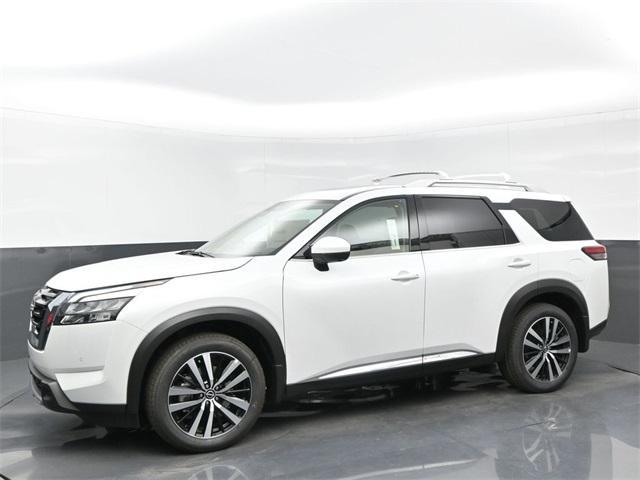 new 2025 Nissan Pathfinder car, priced at $49,856
