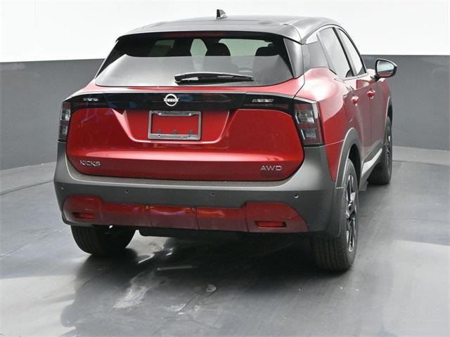 new 2025 Nissan Kicks car, priced at $26,107