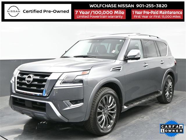 used 2024 Nissan Armada car, priced at $56,750