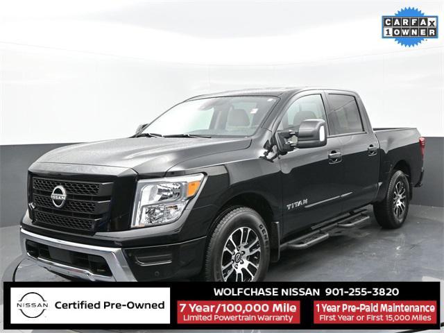 used 2024 Nissan Titan car, priced at $36,402