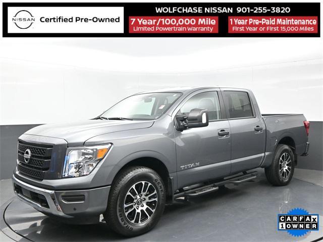 used 2024 Nissan Titan car, priced at $40,130