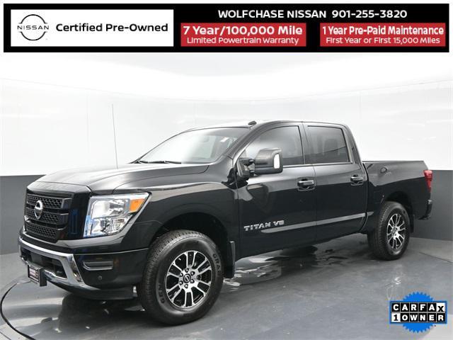 used 2020 Nissan Titan car, priced at $29,750