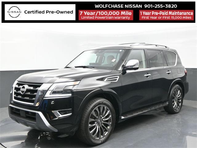 used 2024 Nissan Armada car, priced at $49,997