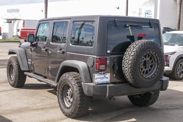 used 2017 Jeep Wrangler Unlimited car, priced at $23,283