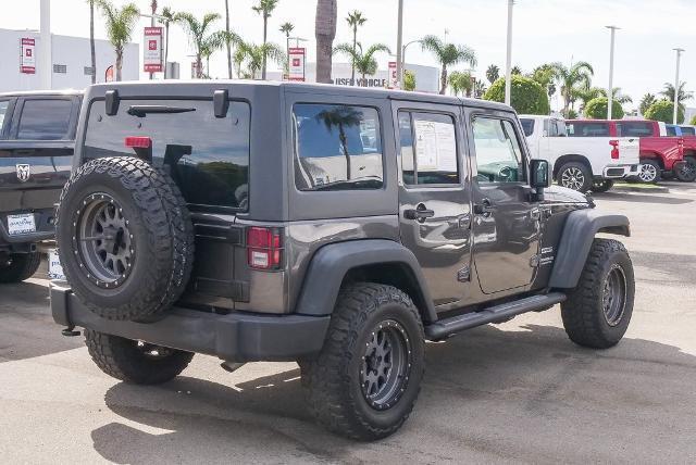 used 2017 Jeep Wrangler Unlimited car, priced at $23,283