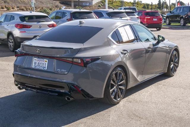 used 2024 Lexus IS 350 car, priced at $46,882