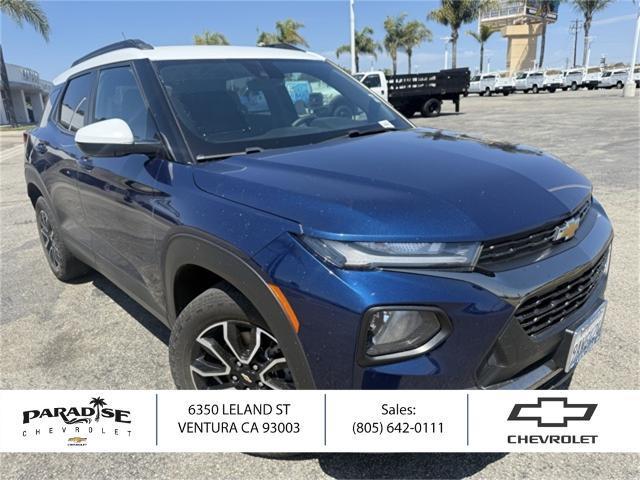 used 2022 Chevrolet TrailBlazer car, priced at $23,828